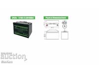 Литиево-йонна батерия 12 V/100 Ач