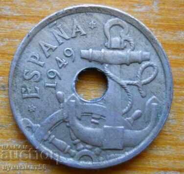 50 centimos 1949 - Ισπανία με τιμή 0.90 BGN | € 0.46