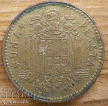 1 песета 1963 г. - Испания