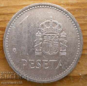 1 πεσέτα 1987 - Ισπανία 1 πεσέτα 1987 - Ισπανία