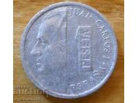 1 песета 1998 г. - Испания