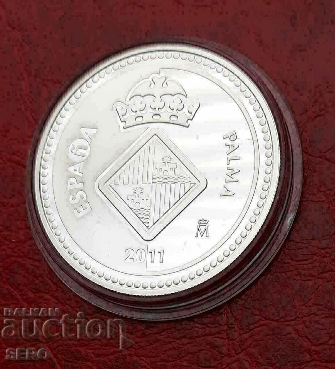 Δημοπρασία Ισπανία-5 ευρώ 2011-ασήμι-πολύ σπάνια-κυκλοφορία 20.000 τεμάχια Δημοπρασία Ισπανία-5 ευρώ 2011-ασήμι-πολύ σπάνια-κυκλοφορία 20.000 τεμάχια