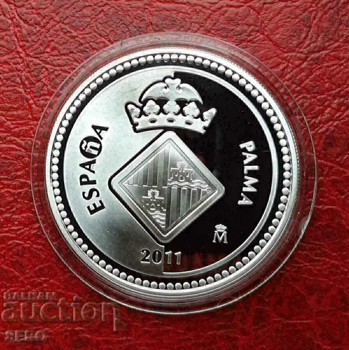 Παράδοση Ισπανία-5 ευρώ 2011-ασήμι-πολύ σπάνια-κυκλοφορία 20.000 τεμάχια Παράδοση Ισπανία-5 ευρώ 2011-ασήμι-πολύ σπάνια-κυκλοφορία 20.000 τεμάχια