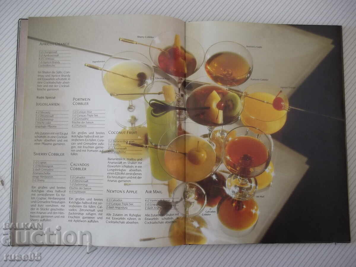 Delivery of Book "Cocktails - W.R. Hoffmann/W. Hubert/U. Lottring" - 160 pages