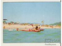 Картичка  България  Ахтопол Плажът 4*