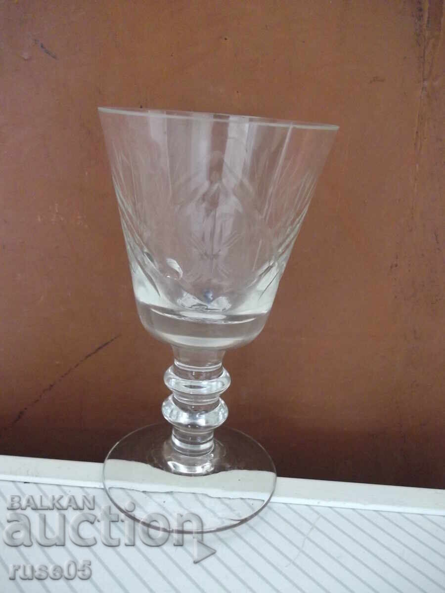 Lot of 3 crystal glasses - 5