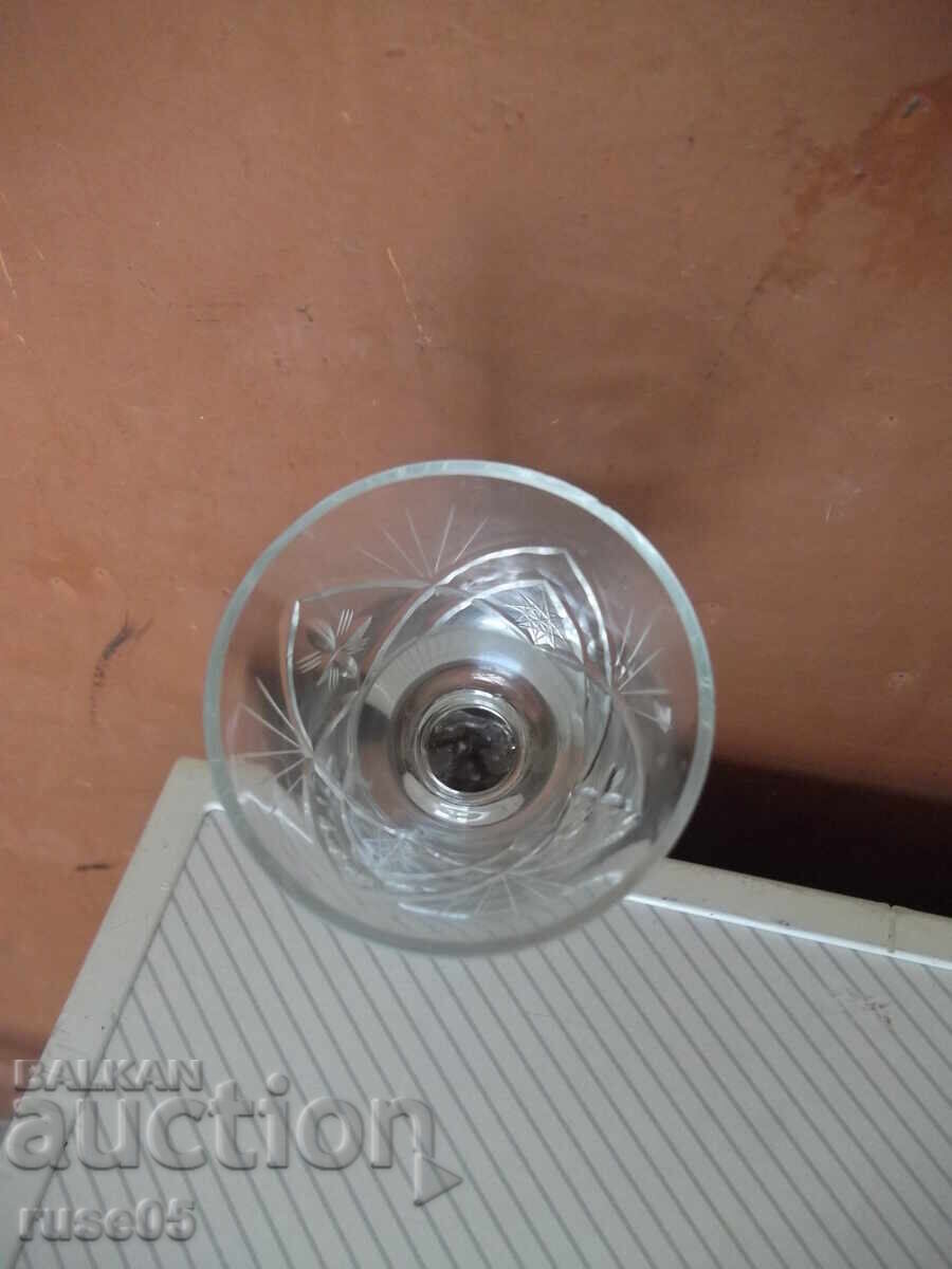 Lot of 3 crystal glasses - 7