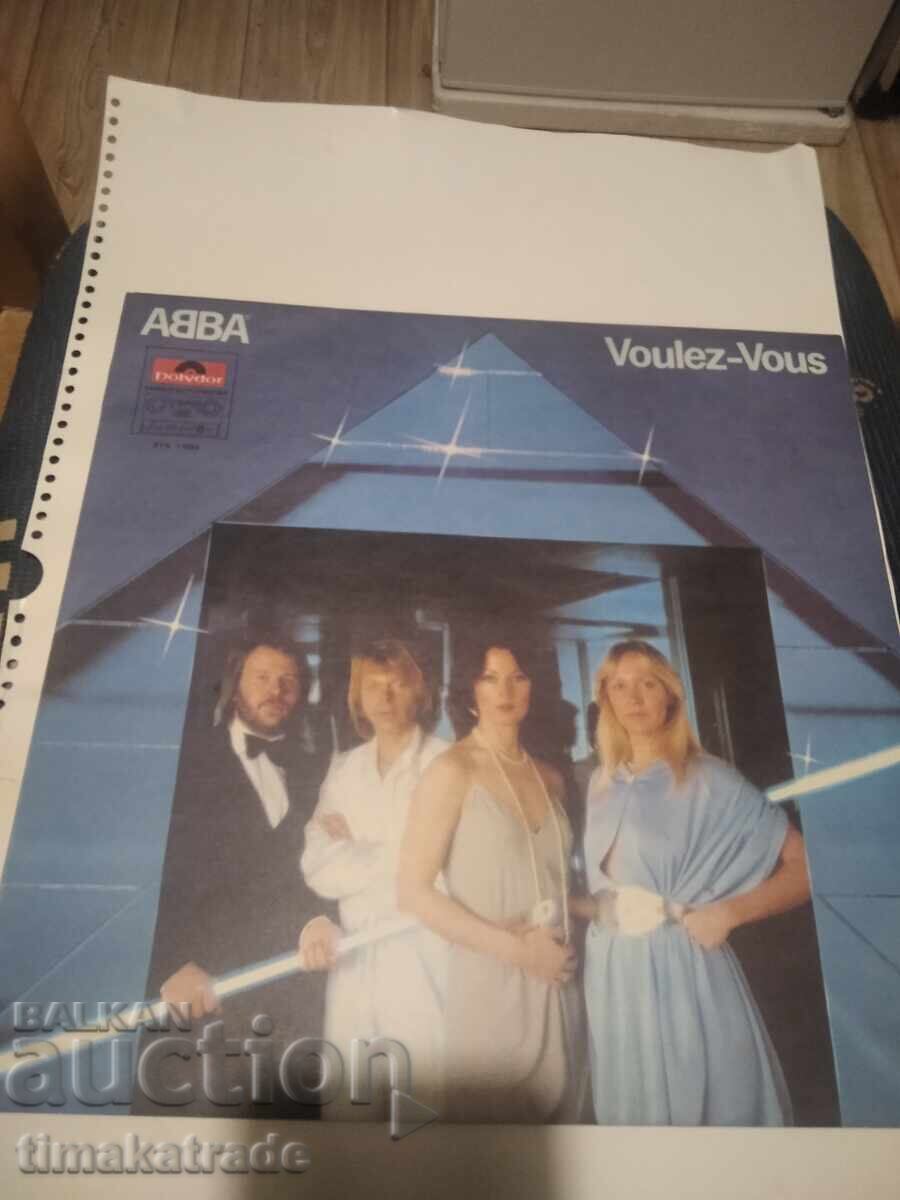 Record VTA 11001 ABBA. Voulez-vous Record VTA 11001 ABBA. Voulez-vous