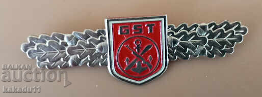 Μετάλλιο GDR GST Σήμα για αθλητικά επιτεύγματα Μετάλλιο GDR GST Σήμα για αθλητικά επιτεύγματα