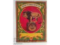 Etichetă de hârtie veche, industria chimică, Elveția