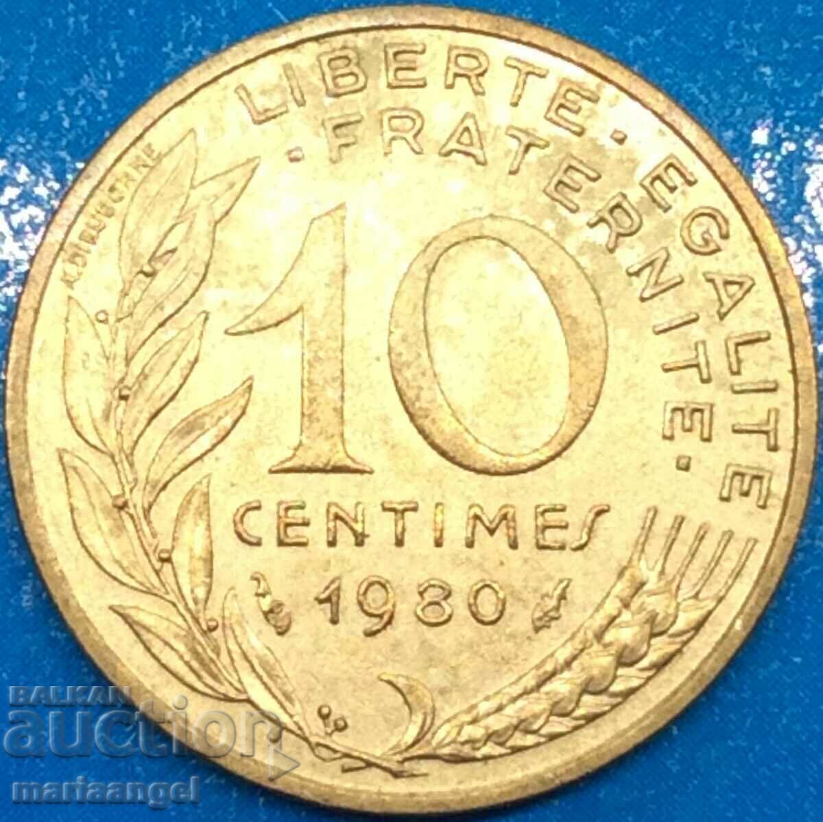 Γαλλία 10 εκατοστά 1980 Γαλλία 10 εκατοστά 1980