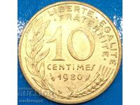 Γαλλία 10 εκατοστά 1980