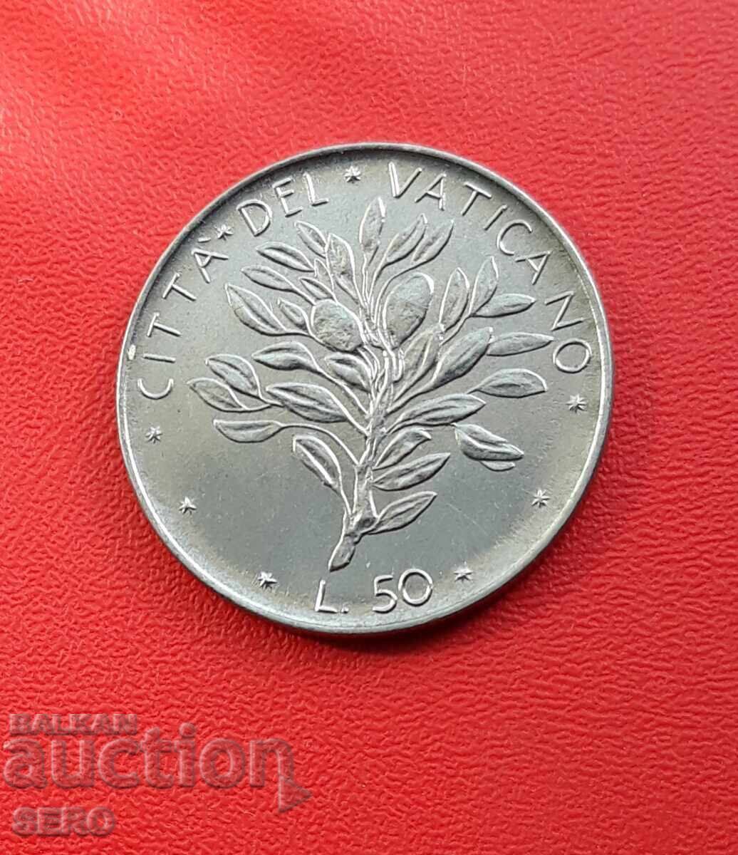 Ватикана-50 лири 1970-малък тираж Ватикана-50 лири 1970-малък тираж