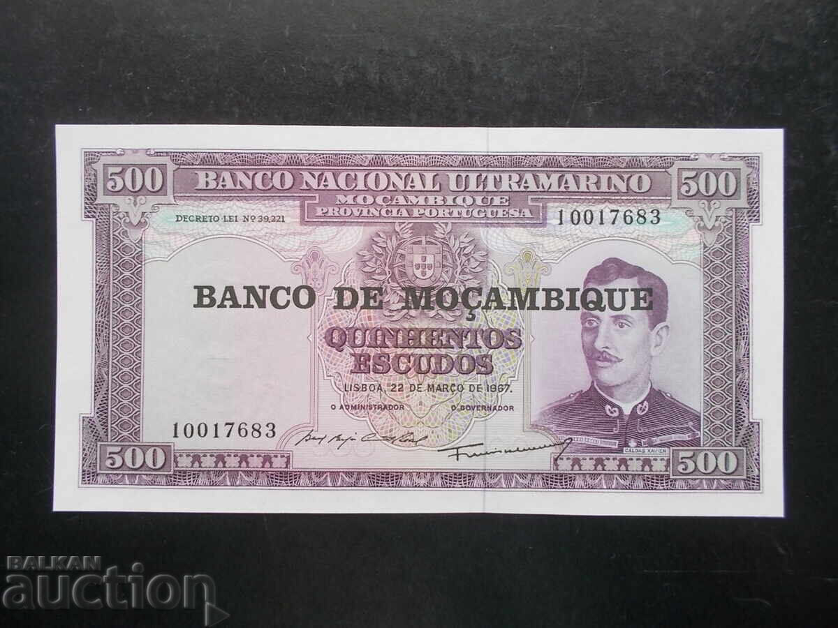 ΜΟΖΑΜΒΙΚ, 500 εσκούδο, 1967, UNC ΜΟΖΑΜΒΙΚ, 500 εσκούδο, 1967, UNC