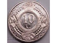 Ολλανδικές Αντίλλες 1990 10 σεντ