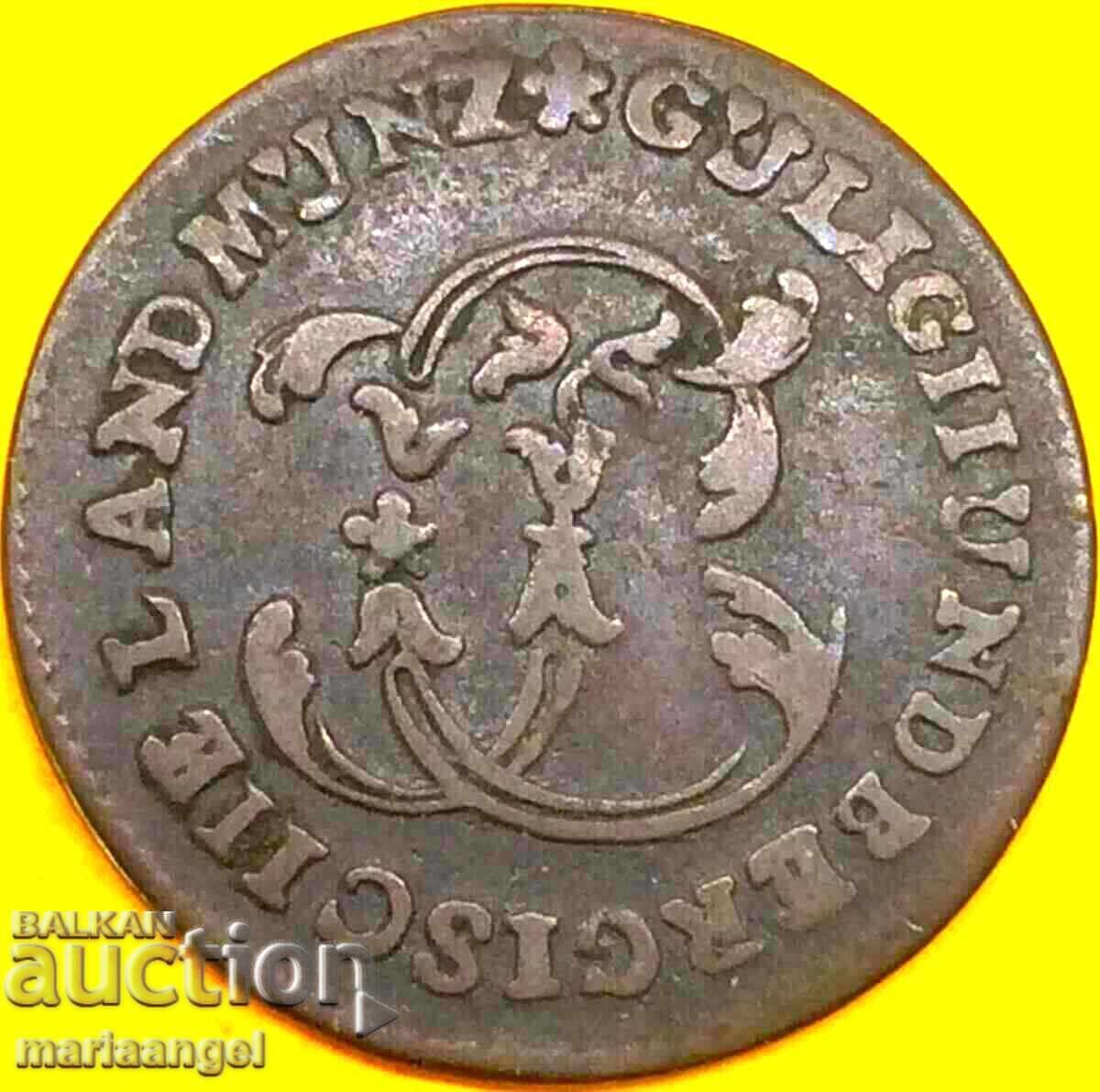 1/2 Stuber 1794 Γερμανία Jülich Berg Karl Theodor 26 χλστ - 7