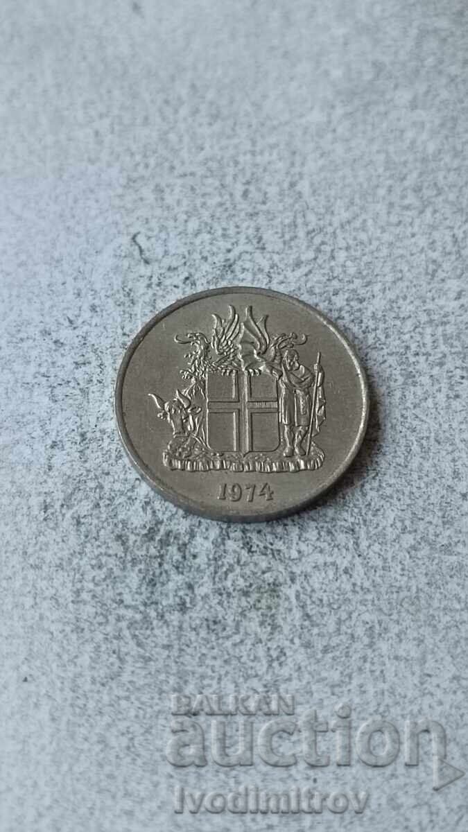 Iceland 5 Kronur 1974 with price 1.65 BGN | € 0.84 Iceland 5 Kronur 1974 with price 1.65 BGN | € 0.84