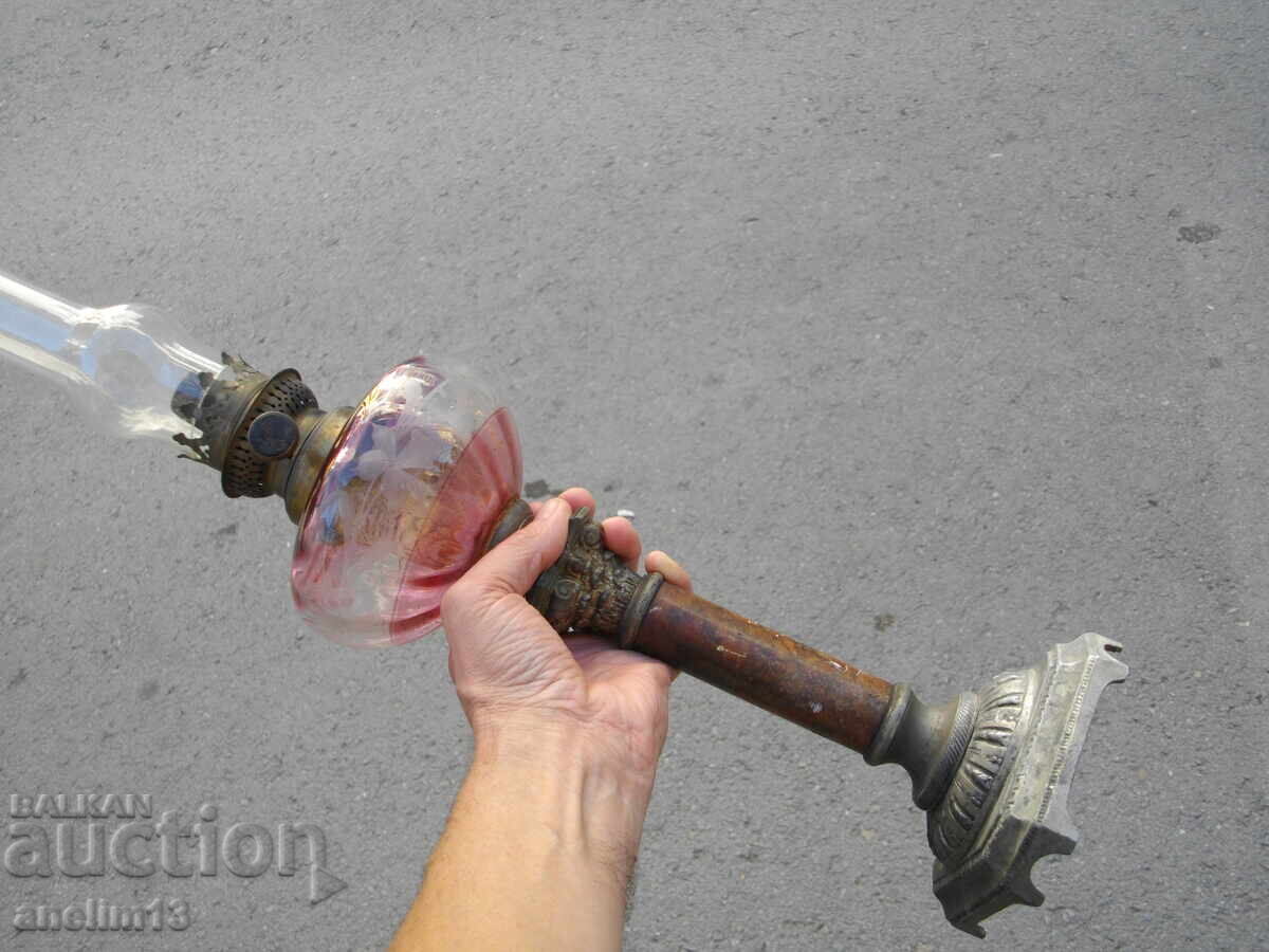 OLD GAS LAMP - 5 OLD GAS LAMP - 5