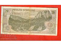 AUSTRIA AUSTRIA 20 Șilingi emisiune 1967 - 2