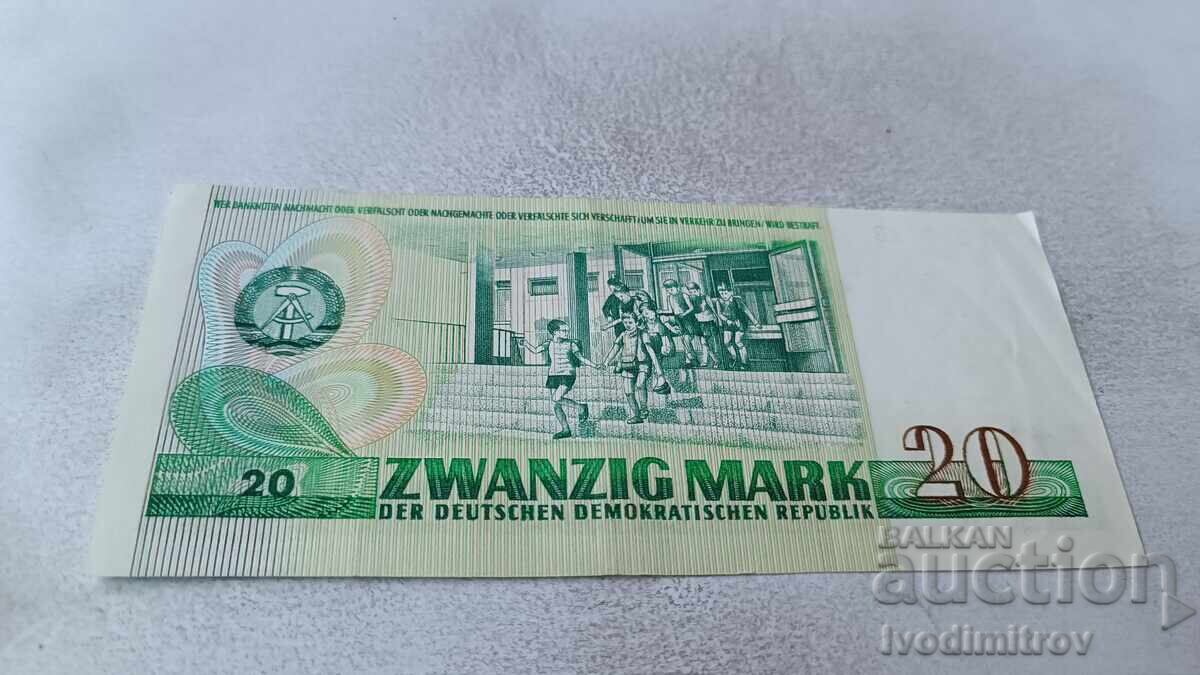 Германска Демократична Република 20 марки 1975 с цена 6.75 лв. | € 3.45 Германска Демократична Република 20 марки 1975 с цена 6.75 лв. | € 3.45