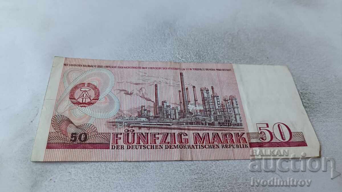 Republica Democrată Germană 50 de mărci 1971 cu preț 6.85 BGN | € 3.50 Republica Democrată Germană 50 de mărci 1971 cu preț 6.85 BGN | € 3.50