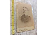 Fotografie pe carton: Iuncher Hitrov și Bureș