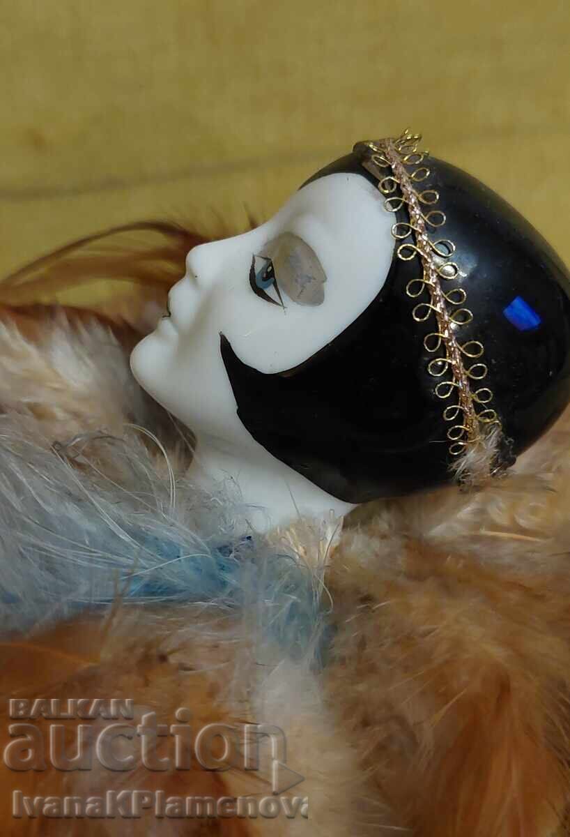 Porcelain doll for collectors, excellent - 5