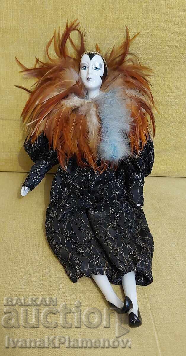Porcelain doll for collectors, excellent