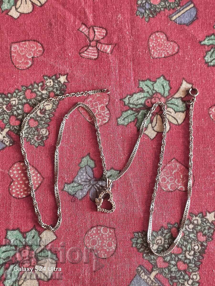 Сребърен Масивен синджир с висулка. 50см. Пускам над 100 Аук Сребърен Масивен синджир с висулка. 50см. Пускам над 100 Аук