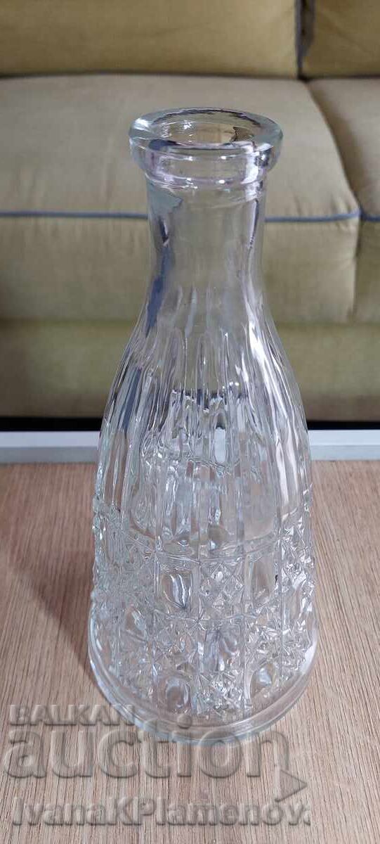 Glass carafe, height 26cm, for connoisseurs with price 20.00 BGN | € 10.23