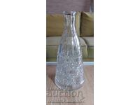 Glass carafe, height 26cm, for connoisseurs