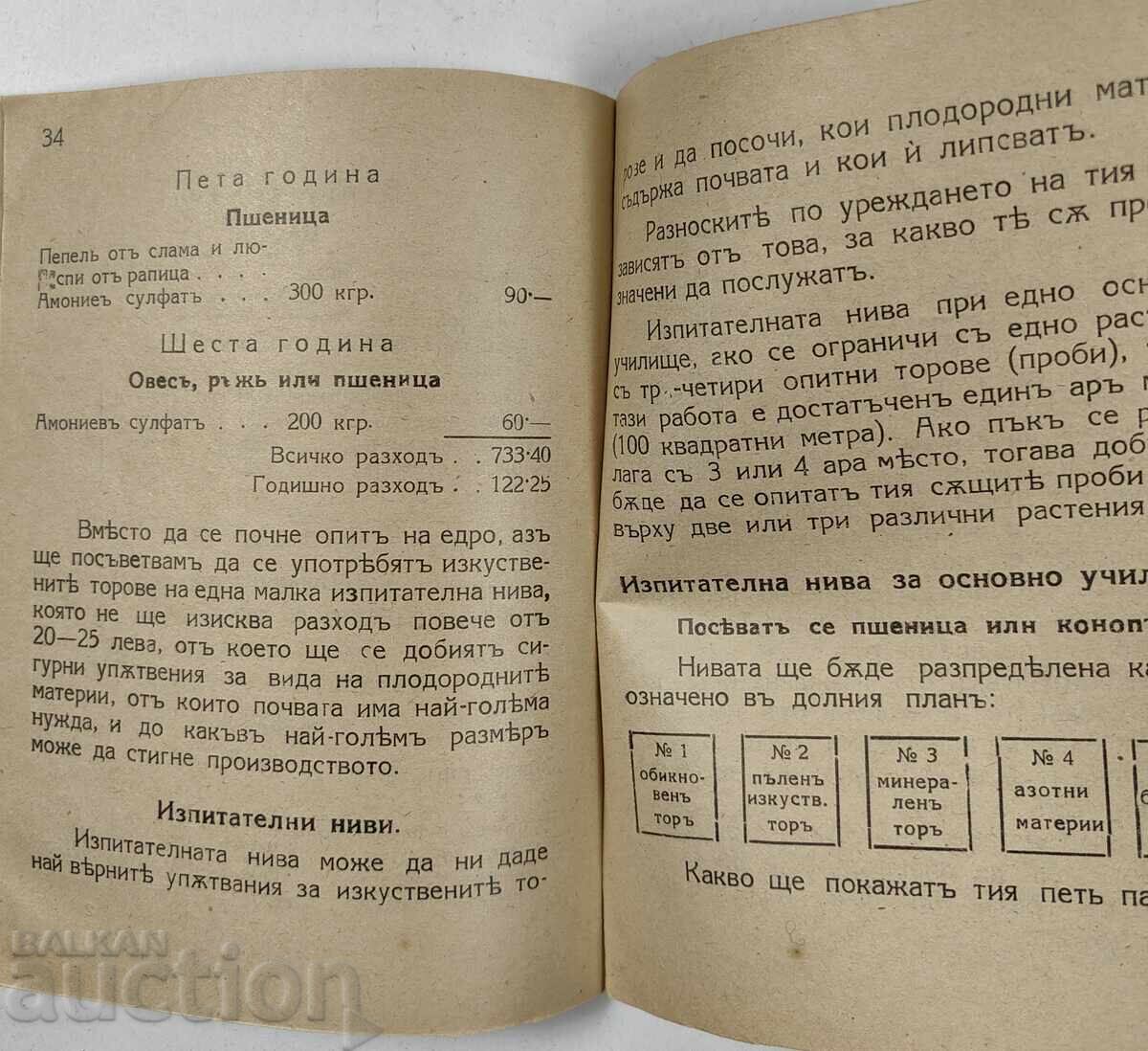 1928 HOW TO USE ARTIFICIAL FERTILIZERS KINGDOM OF BULGARIA - 6