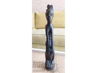 Sculptură în lemn masiv pentru cunoscători, înălțime 24cm