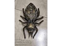 Месингов бръмбар, паяк, буболечка, пепелник, украса !