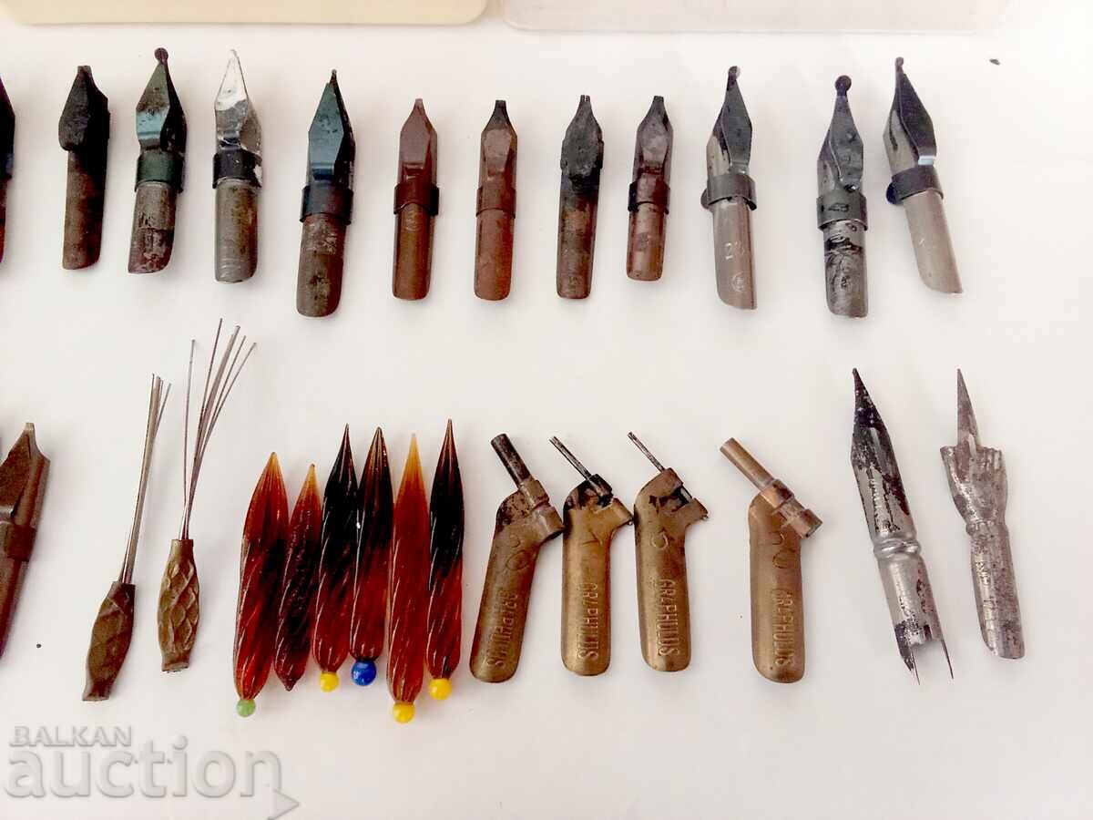 Auction  Lot of writing waxes and other items