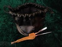 Accesorii pentru pipă - husă din piele și altele