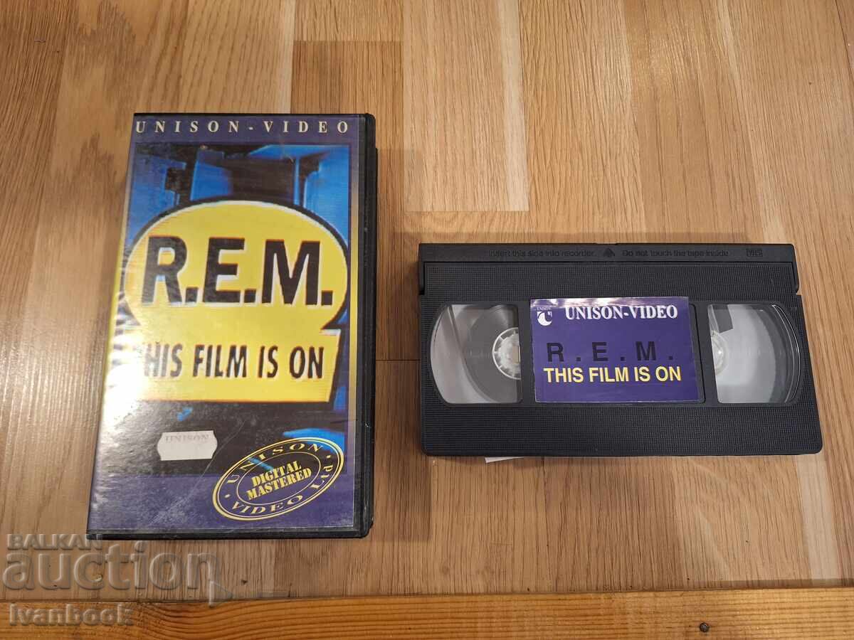 Βιντεοκασέτα VHS - Συναυλία των R.E.M Βιντεοκασέτα VHS - Συναυλία των R.E.M