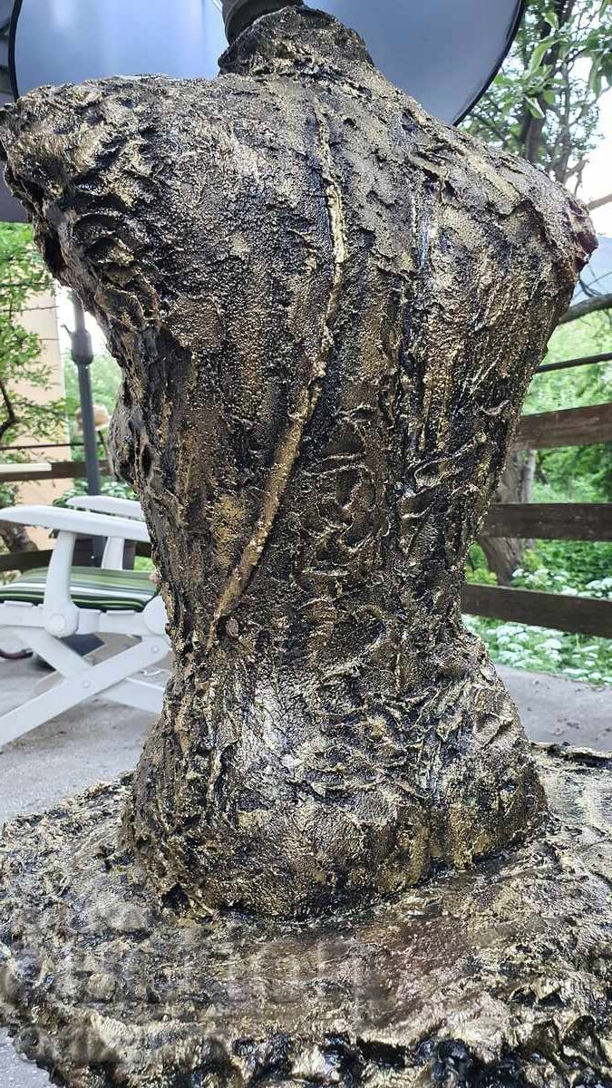 Аукцион Намаление! Авторска лампа, Голо женско тяло, над 10кг