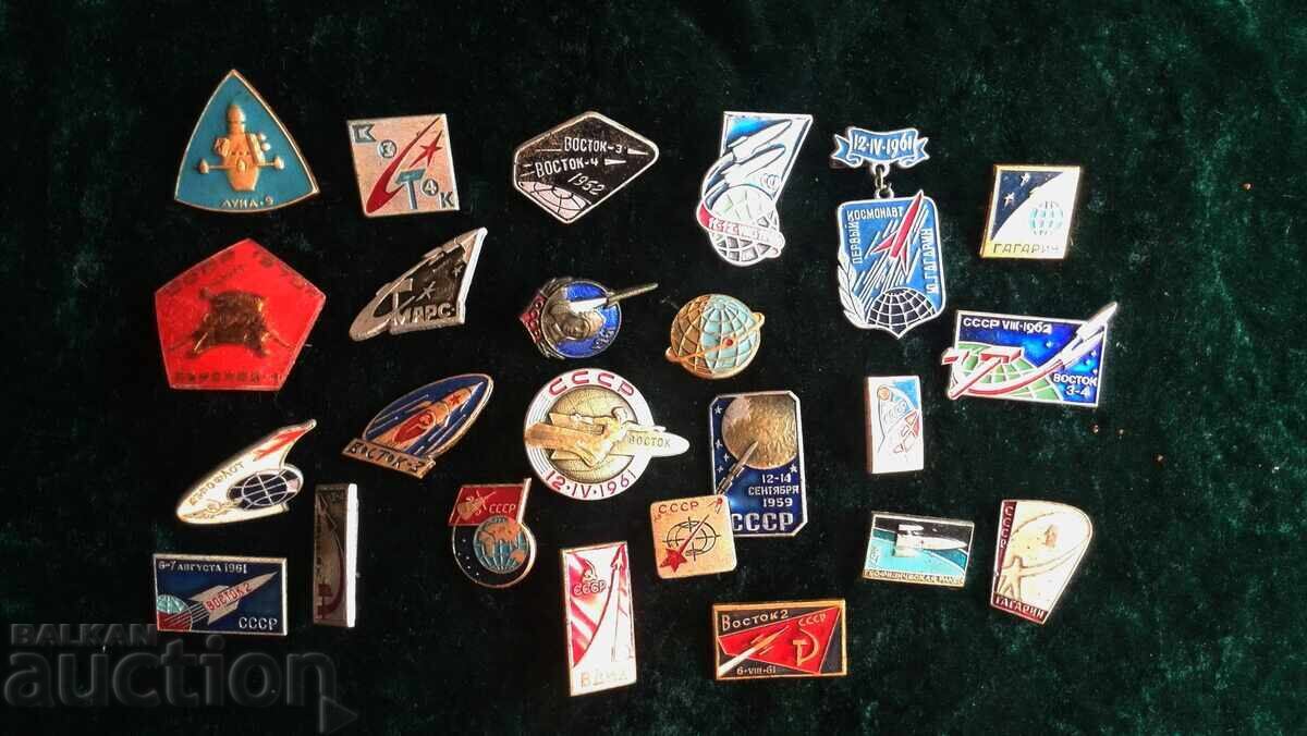 USSR Space Badges