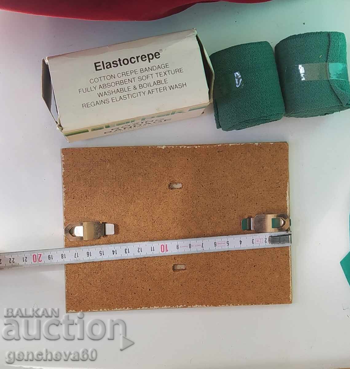 Autograph on Senturk Ozdemir and a used boxing bandage with a brim - 6