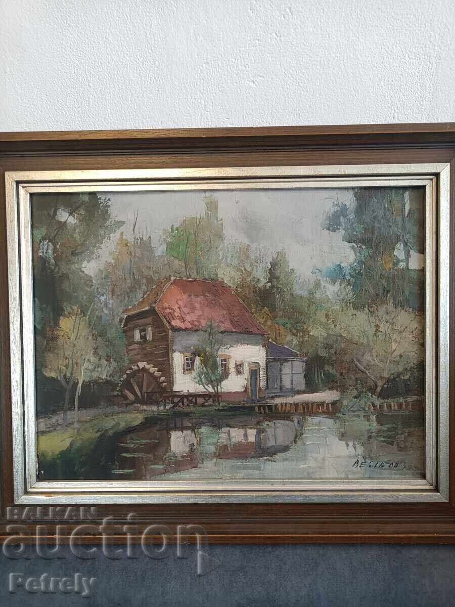 Pictură veche în ulei cu preț 150.00 BGN | € 76.69