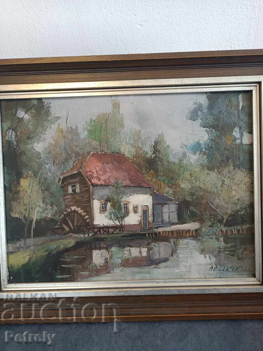 Licitație Pictură veche în ulei