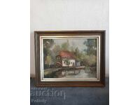 Стара маслена картина