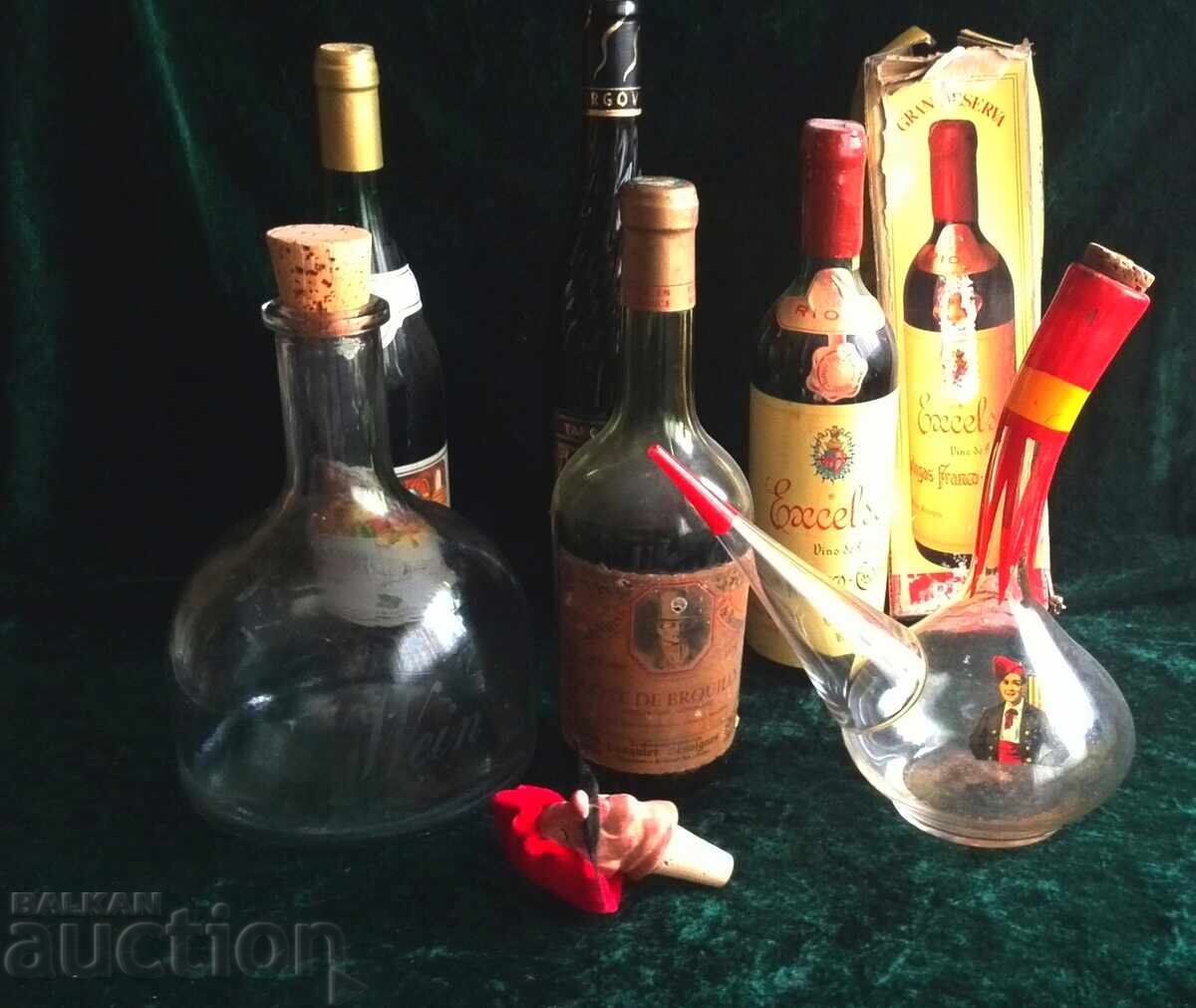 Old wine bottles and more Old wine bottles and more