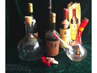 Old wine bottles and more