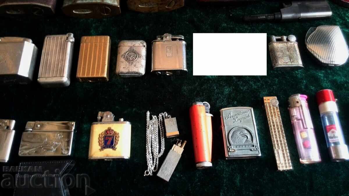 Auction Lot of Lighters Auction Lot of Lighters