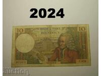 Франция 10 франка 1973