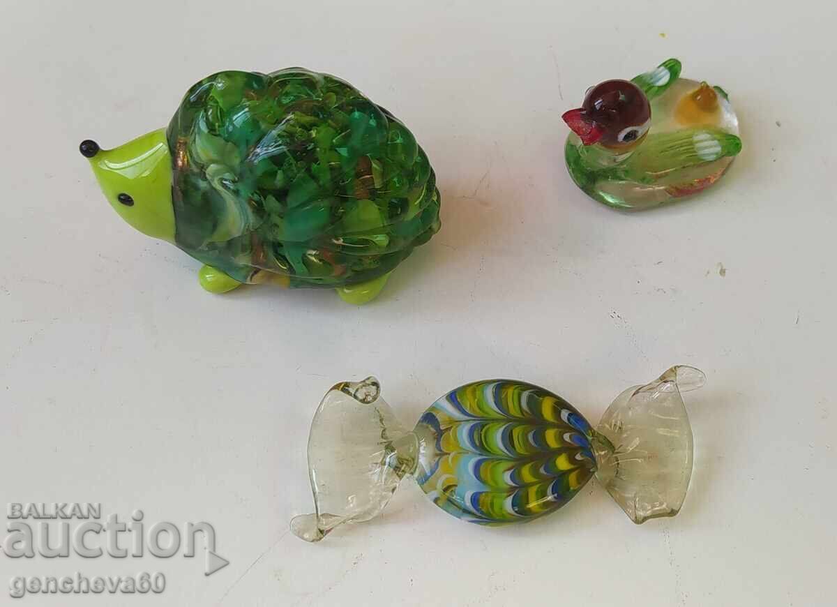 Murano hedgehog and other figurines - 5