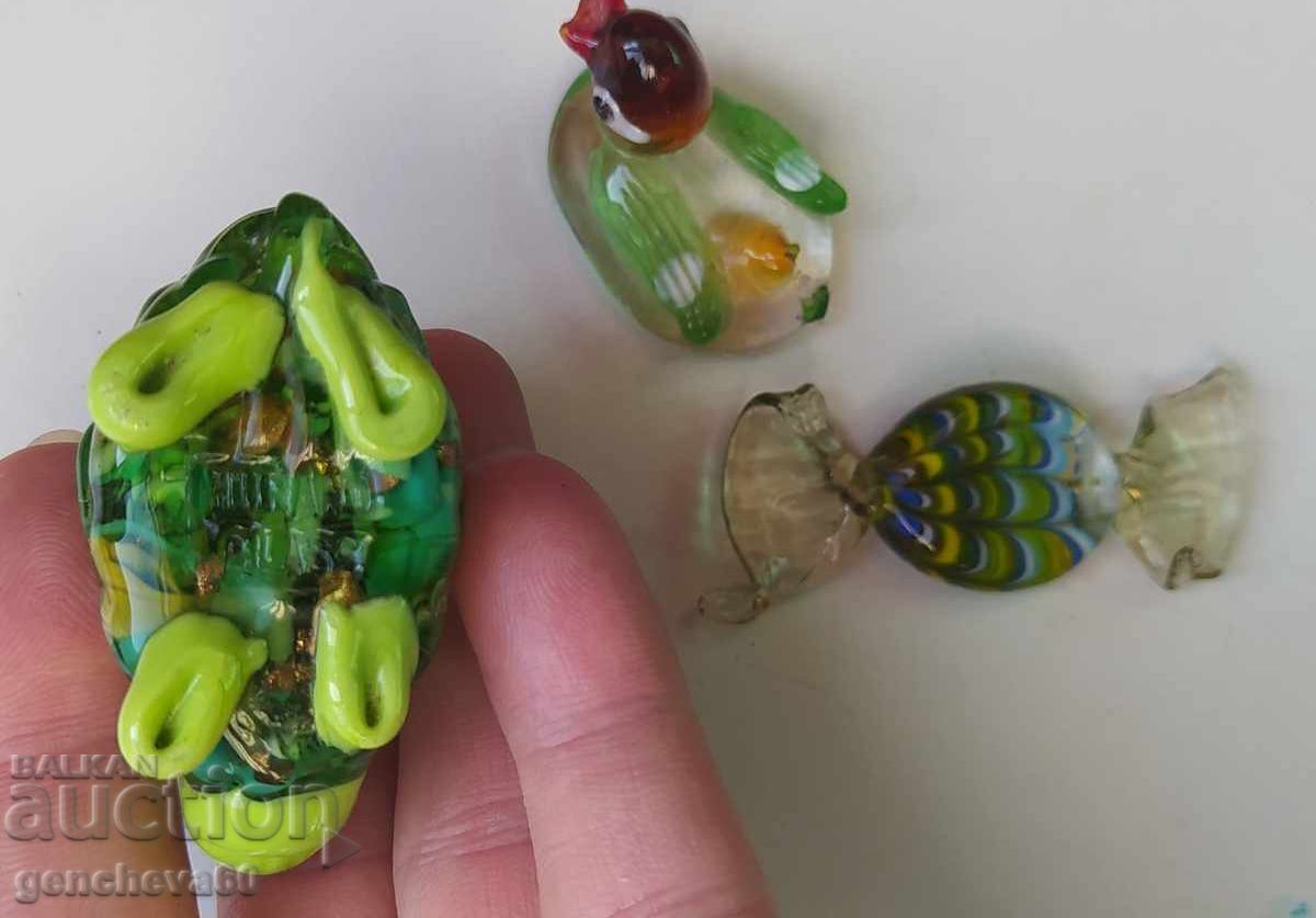 Murano hedgehog and other figurines - 6