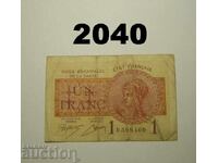 Ορυχεία Domaniales της Sarre 1 φράγκο 1919